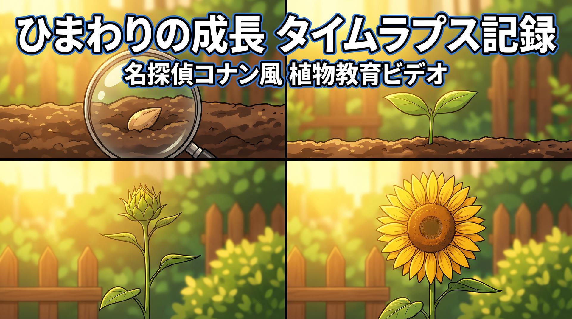 福利姬植物视频-向日葵生长延时